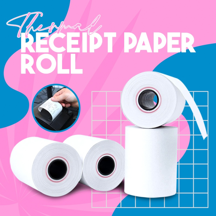 (Easy Print.ph) Thermal Receipt Paper Roll for Receipt Printers, POS Systems and Cash Registers