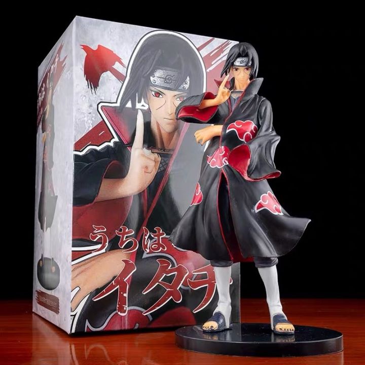 New Naruto Shippuden Anime Figure Akatsuki Gk Uchiha Itachi Tsukuyomi Manga Statue Pvc Action