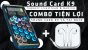 Sound Card K9 Mobile Đa Năng- Chơi Game, Thu Âm, Livestream thumbnail