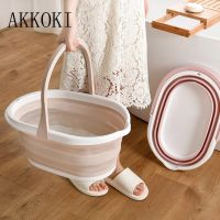 【CW】 Baby Folding Shower Bathtub Pool Household Rectangular Thickened Plastic Foot Spa Mop Storage