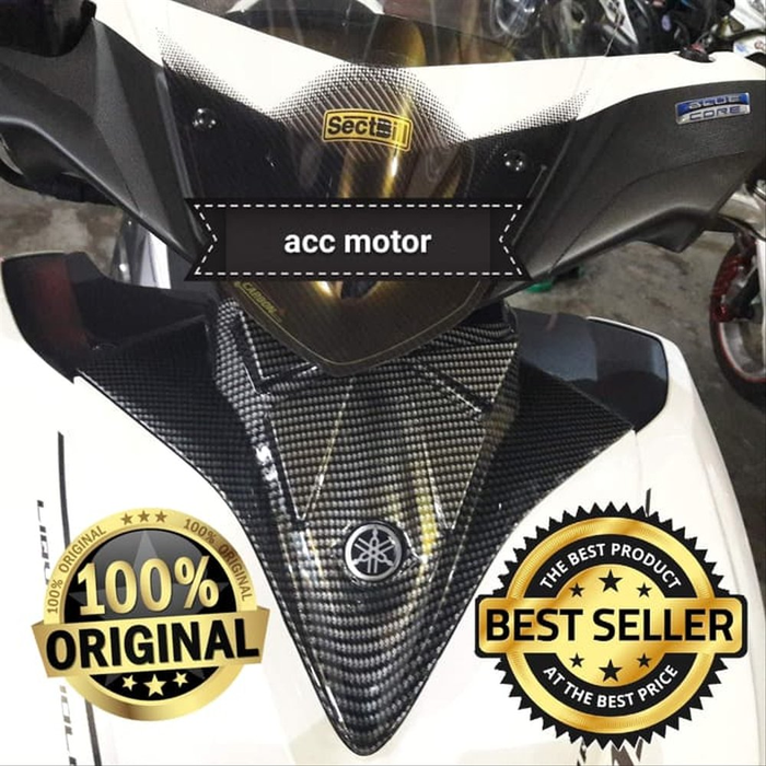 Cover Dada Yamaha Aerox Carbon Tameng Dada Aerox Carbon Lazada Indonesia