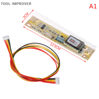 TOOL IMPROVER Dual Lamp high PRESSURE CCFL อินเวอร์เตอร์บอร์ดจอ LCD Backlight 10-26 "10-28V