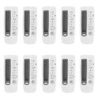 10X Remote Control for Samsung ARC-410 ARH-466 ARH-441 ARH-430 ARC-414 ARC-406 ARC-738 ARH-465 AC A/C Air Conditioner