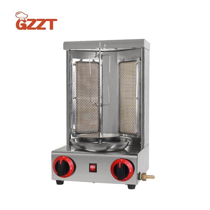 GZZT Kebab Grill LPG Shawarma Machine Middle East Barbecue Roast Stove