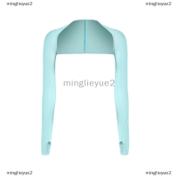 minglieyue2 ผ้าคลุมไหล่แขนเสื้อป้องกันแสงแดดป้องกัน UV ICE Silk ถุงมือยาว unisex