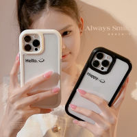 เคสนิ่มหน้ายิ้มแบบอังกฤษสำหรับ IPhone 15 15Plus 15pro 15Promax 14 14Plus 14pro 14Promax 13Pro/12เคสโทรศัพท์ Promax สำหรับ11 11 Pro 11 Pro Max Xs Xr Xs Max 7 8 Plus