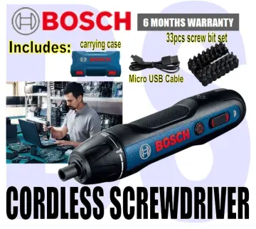BOSCH- Go 2 Electric Screwdriver 3.6V Multi-function Screwdriver