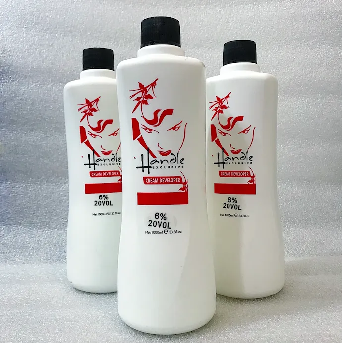 Handle Exclusive Cream Developer 1000ml Permanent Hair Color and Bleaching for Professional Salon Us | Lazada PH Handle Exclusive Cream Developer 1000ml Permanent Hair Color and Bleaching for Professional Salon Us | Lazada PH