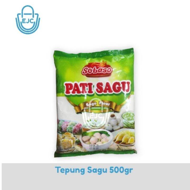 Tepung Sagu Pati Sagu Sago Flour Sobaso 500gr | Lazada Indonesia