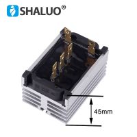 SQL40A 40A 1000V Aluminum Heatsink Three Phase Diode Bridge Rectifier Kit For Generator 40Amp Iron Pin Power Diode Rectifier
