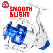 GuangWei 3BB Spinning Fishing Reel 5.3 1 Ratio 8kg Max Drag Power High