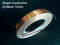 1 Roll 10mm*30 meters *0.08mm Thickness One Side Adhesive  Single Sided Conductive Copper Foil Tape