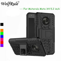 WolfRule สำหรับกรณี Moto X4 Dual Layer Armor Case สำหรับ Moto X4 กรณีซิลิโคน TPU กลับเดิมสำหรับ Motorola moto X4 Funda-fbgxbgdbnxxfn