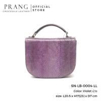 Prang Sea Snake Leather Top Handle Bag Handbag กระเป๋าถือสตรี กระเป๋าผู้หญิง หนังงูทะเล SN-LB-0004-LL