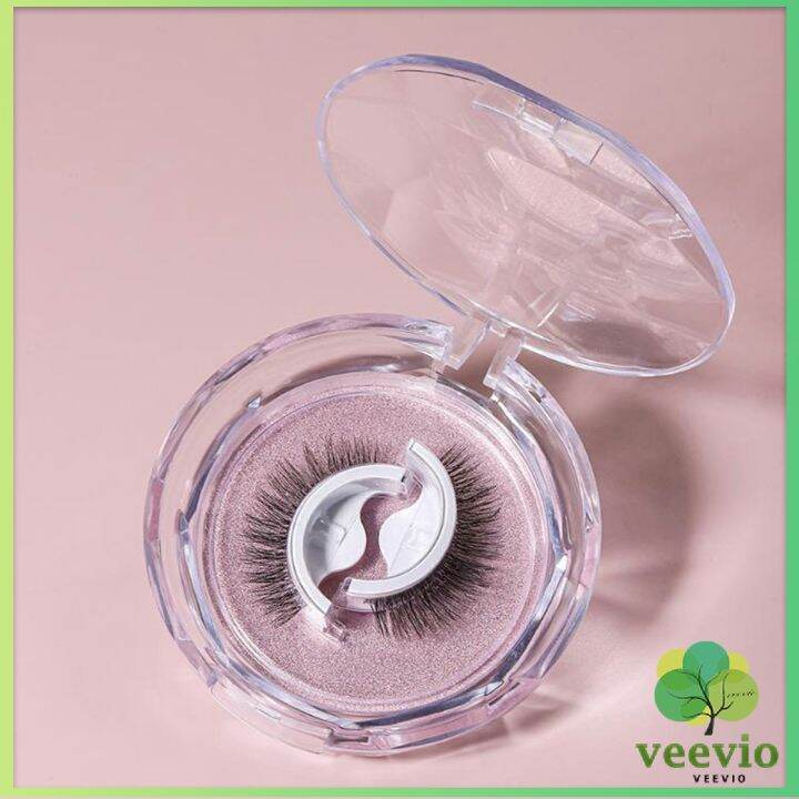 veevio-ขนตาปลอม-3-d-แบบมืออาชีพ-มีกาวในตัว-พร้อมกาวรีฟิล-false-eyelashes