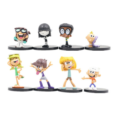 The Loud House Characters Figures Statue Model Toys Action Figure ToyFor Cake DecotationHome DecorationDisplay OrnamentsCollectible Figure