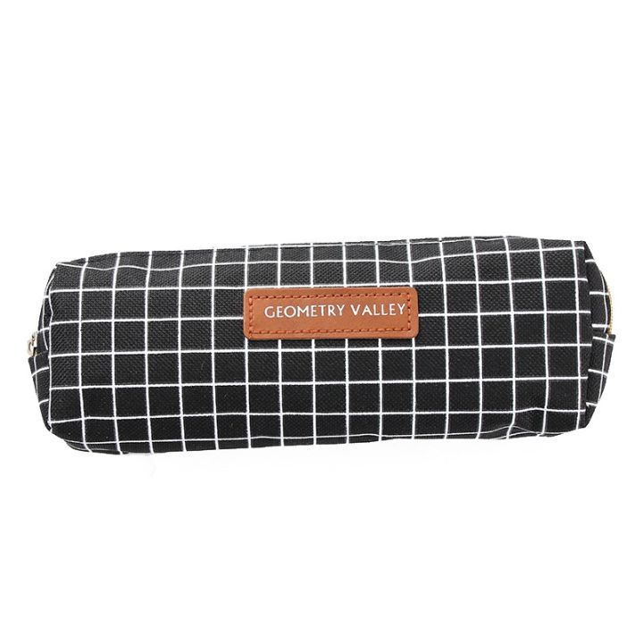 brief-style-geometry-grid-dot-student-pencil-case-school-pen-case-for-girls-boys-stationery-canvas-big-pencil-bag-estojo-escolar