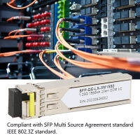 SFP ใช้พลังงานต่ำตัวเชื่อมต่ออุปกรณ์ทางแสงเส้นใยเดี่ยวขนาด1.25กรัมสำหรับเราเตอร์ตัวรับส่งสัญญาณ SFP