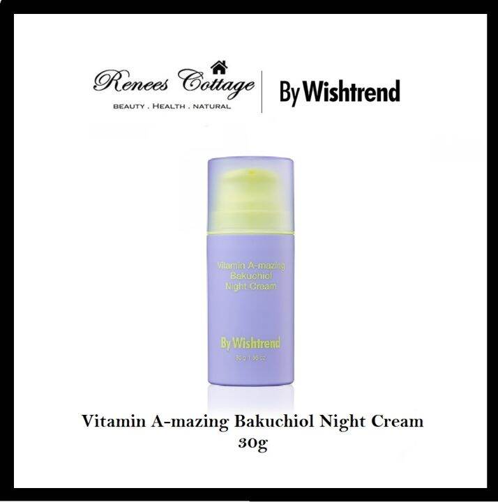 By Wishtrend, Vitamin A-mazing Bakuchiol Night Cream (30g) | Lazada