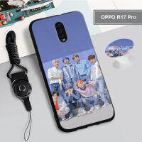 สำหรับ OPPO R17 Pro/reno/reno 10X ซูม/reno 2 /Realme C11 2020ซิลิคอนนุ่มครอบคลุมกรณีที่มีแหวนและเชือก