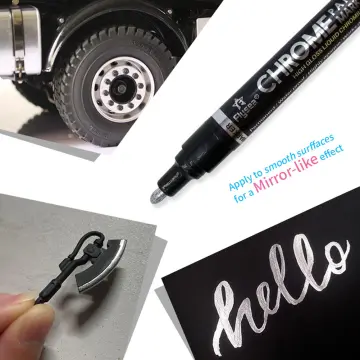 Guangna Liquid Mirror Marker Silver Marker Pen DIY Reflective
