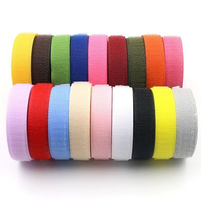 1 Pair of 20mm Color Fastener Tape  Nylon Non-adhesive Buckle Household Doors and Windows DIY Sewing Accessories 2m Adhesives Tape