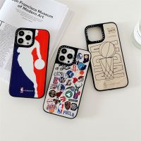 ☈❉ Casetify เคสโทรศัพท์มือถือ TPU กันกระแทก ลายฉลาก NBA Champion น่ารัก แฟชั่น สําหรับ iPhone 14 Pro MAX 14 Plus 13 Pro MAX 12 Pro MAX 11