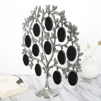 1 Pcs Metal Family Tree Picture 12 Frame Holder Hang Photo Home Table Desk Display Hot Sale Desk Art Decoration Supplies