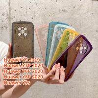 Aweven Y7P เคสสำหรับหัวเหว่ยนิ่มผิวด้านโปร่งใส2020 Y8P Huawei 2020 Huawei Y6P 2020 YHuawei 9 2019 Y9S Huawei ฝาครอบโทรศัพท์กันกระแทกสีลูกอมตาโต