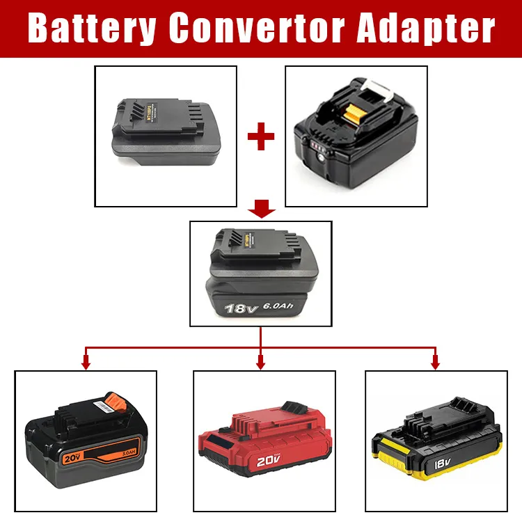 Lithium Ion 20V Rechargeable Batteries for Black Decker LBXR20 BL2018  Cordless Power Tools 4.0/5.0/6.0Ah Replacement Battery - AliExpress