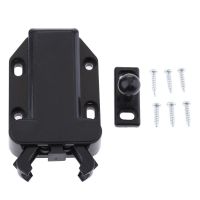 Push To Open Catch Latch for Door Drawer Cabinet Cupboard Black