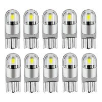 10Pcs 6000K Canbus T10 168 194 W5W Dome License Side Marker LED Light Bulb White