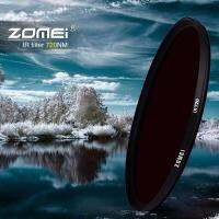 Zomei 680Nm ตัวกรอง IR อินฟาเรด760Nm 720Nm 850Nm 950Nm ตัวกรอง IR 37มม. 49มม. 52มม. 58มม. 67มม. 72มม. 82มม. สำหรับเลนส์กล้องถ่ายรูป SLR