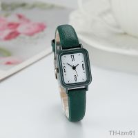 ⌚ Small thin rectangular dial female table number students watch at a low price