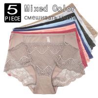 2023 Korean Big Size Panties Woman Soft Comfortable High Rise Underwear Plus 2XL 3XL 4XL Large Fashion Lace Briefs