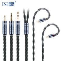 NiceHCK MeetAlice Cable 6N Silver Plated High Conductivity Copper Earphone Upgrade Wire 3.5/2.5/4.4mm MMCX/2Pin for Bravery AXH