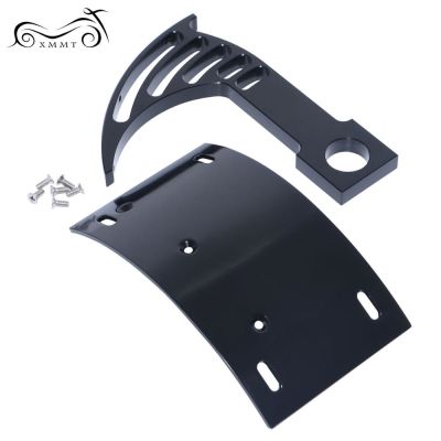 Black Motorcycle Curved Tag License Plate Relocator Holder For Yamaha YZF R6S 98-02 99 00 YZF-R1 1998 2003