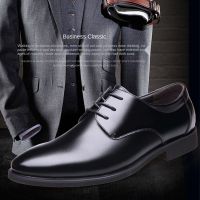 Men Luxury Business Oxford Leather Shoes Breathable Formal Dress Shoes Male Office Wedding Flats Rubber Footwear Mocassin Homme