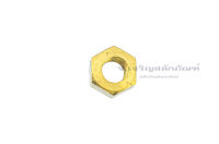 หัวน็อตทองเหลือง M3 M4 M5 ตัวเมียเมียทองเหลือง น็อตตัวเมีย Brass Hex Nut