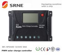 SRNE Solar charger โซล่าชาร์จเจอร์ PWM  รุ่น SRHP-2420 12/24V Auto 20A  ระบบการชาร์จอัจฉริยะ รับประกันของแท้100%