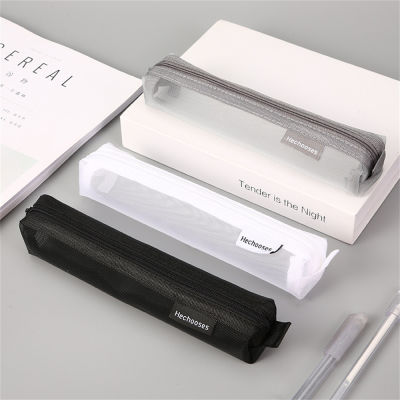 Sleek Pencil Storage Case Cute Pencil Pouch Stationery Holder Kawaii Pencil Bag Large Capacity Pen Case