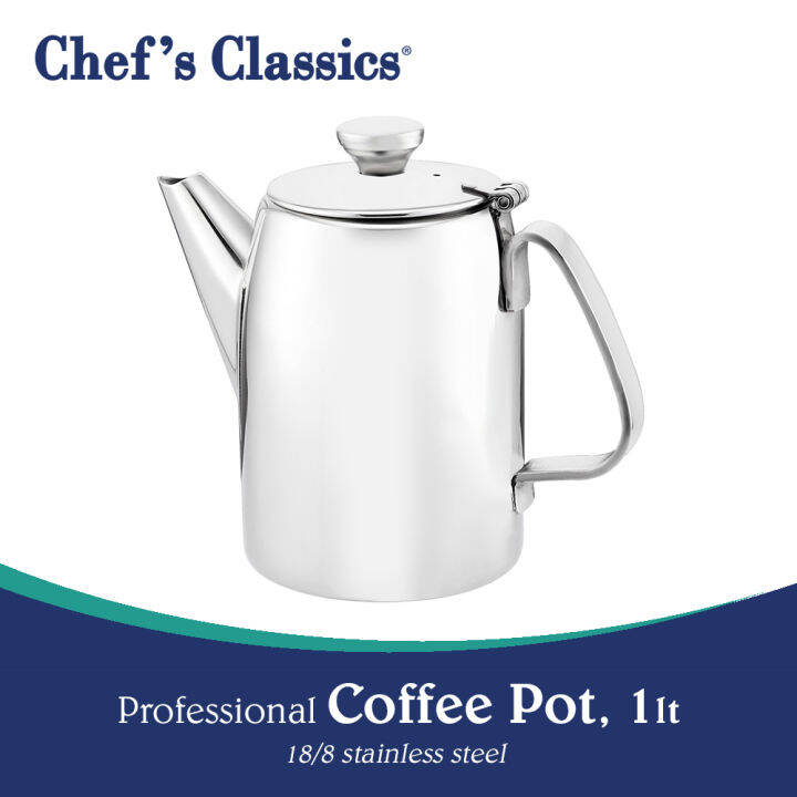 Chef's Classics Professional Stainless Steel Coffee Pot, 1lt Lazada PH