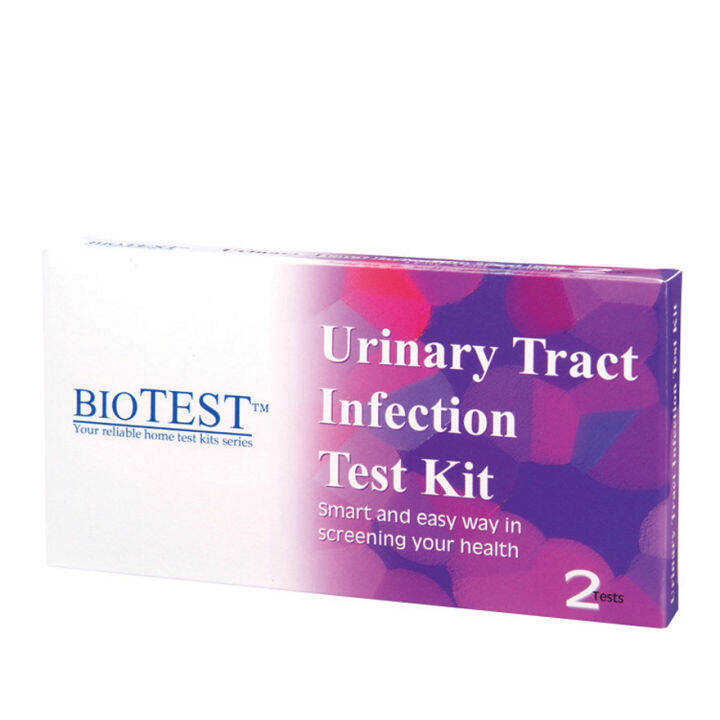 BIO TEST Urinary Tract Infection Test Kit 2's Lazada