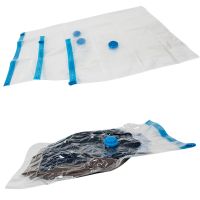 ☎✇┅ Vacuum Storage Bag Transparent Space Saving Closet Foldable Clothes Organizer Seal Bags Travel Package Home Storage Accessories