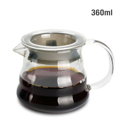 โถแก้วดริปกาแฟ 360 ml. สำหรับรองน้ำกาแฟหยด 1610-326
