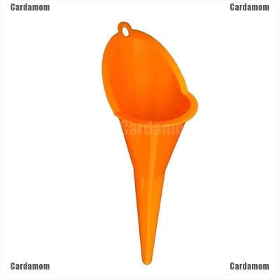{carda} Motorcycle Car Long Mouth Funnel Plastic Refueling Oil Liquid Spout