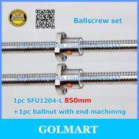 ◎▽▧ Anti Backlash BallScrews guide Set SFU1204 850mm with RM 1204 BallScrews Ball Nuts for CNC X Y z Table in Best Price