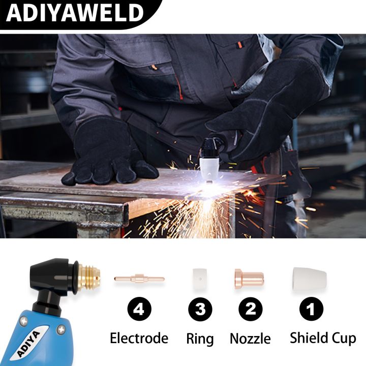 adiyaweld-65-100pcs-plasma-cutting-tip-electrode-amp-nozzle-kits-consumables-accessories-for-pt31-cut40-50-55-plasma-cutter-tools-welding-tools