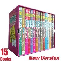 [Box damaged]Dork Diaries gift box 15 books!English book for children!