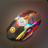 Wireless Mouse Gaming Silent Optical 2.4GHz Game USB Rechargeable Laptop